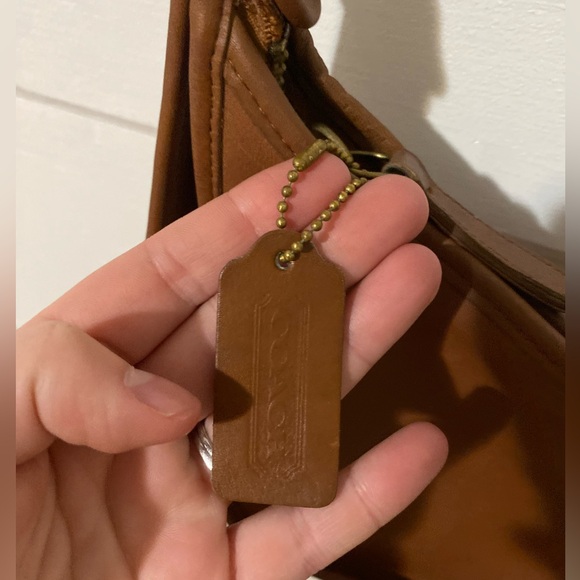 Vintage Coach Janice Leather Shoulder Bag 90s - Picture 4 of 13
